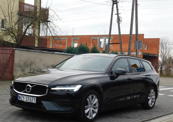 Volvo V60 cena 76980 przebieg: 210000, rok produkcji 2018 z Warta małe 436
